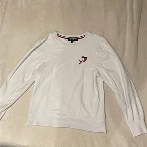 White Tommy Hilfiger long sleeve